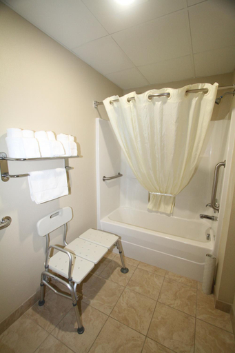 Bathroom 4, Bowman Inn and Suites, Bowman