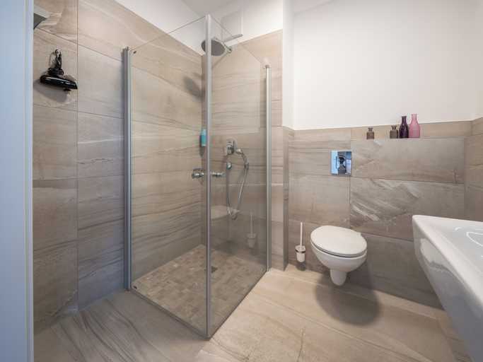 Bathroom 5, RS-Hotel smart & modern Hotel Apartments, Rhein-Erft-Kreis
