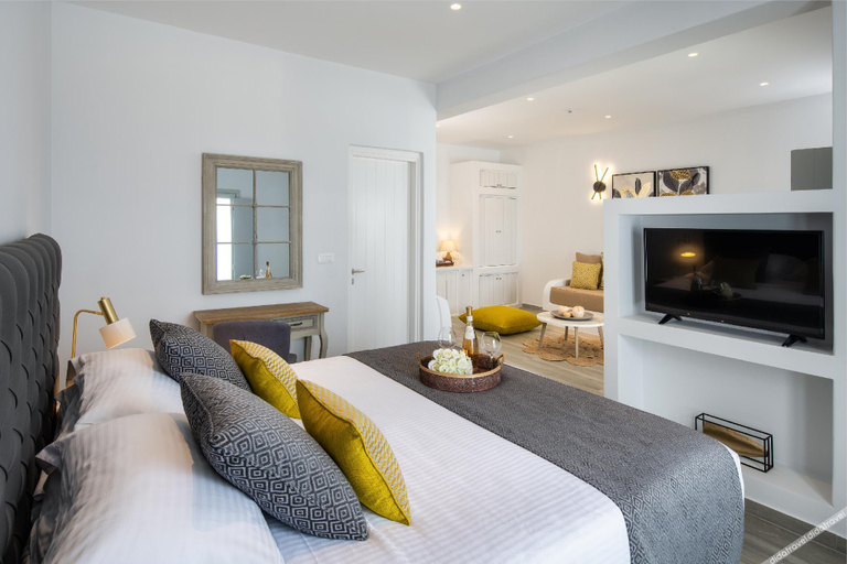 Bedroom 3, Siete Mares Luxury Suites, South Aegean
