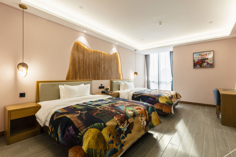 Bedroom 2, Songshu Linjian Hotel, Wuhu