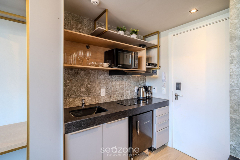 Private kitchen 5, SYH - Complete Beachfront Condominium in Cabo Branco/pb, João Pessoa