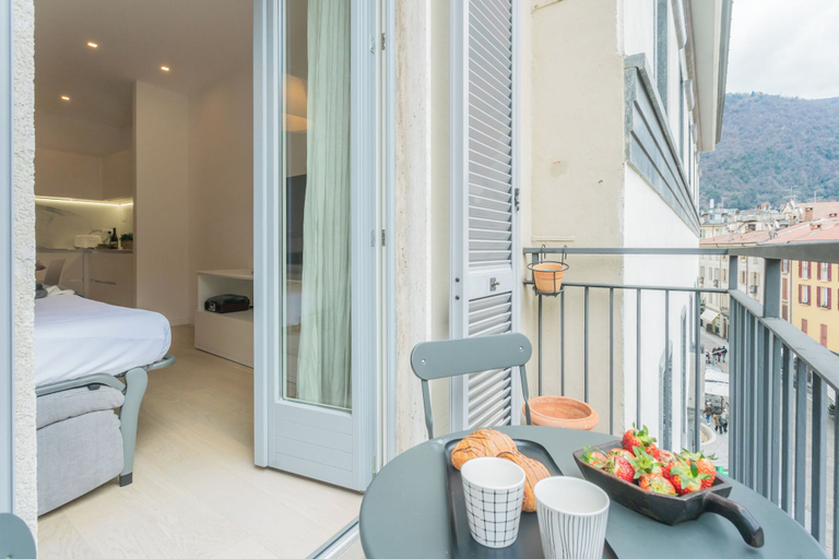 Exterior, Central & White Apartment by Rent all Como, Como