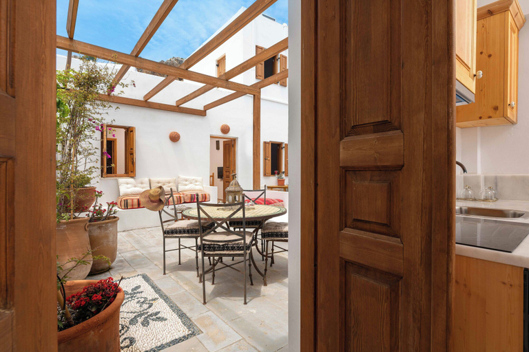 Terrace/patio 4, Villa Vasoula Lindos, South Aegean