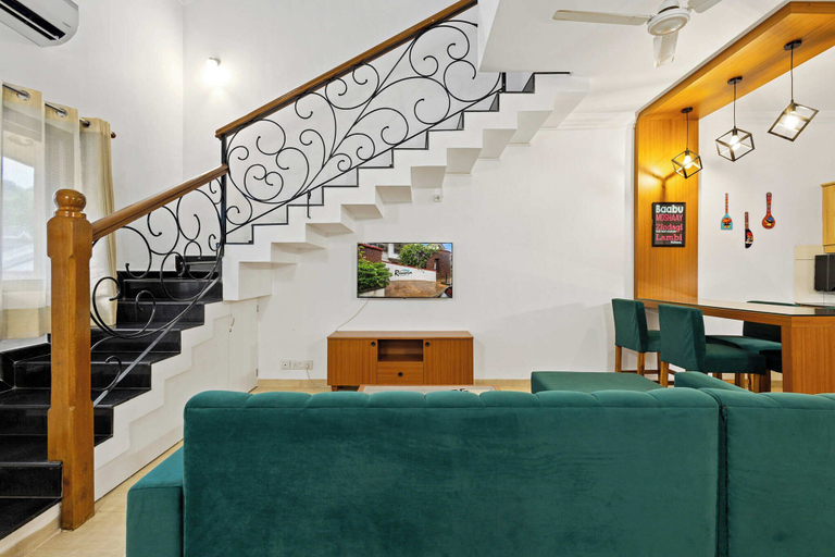 Living area 5, Goan Hideaway - Cuatro, North Goa