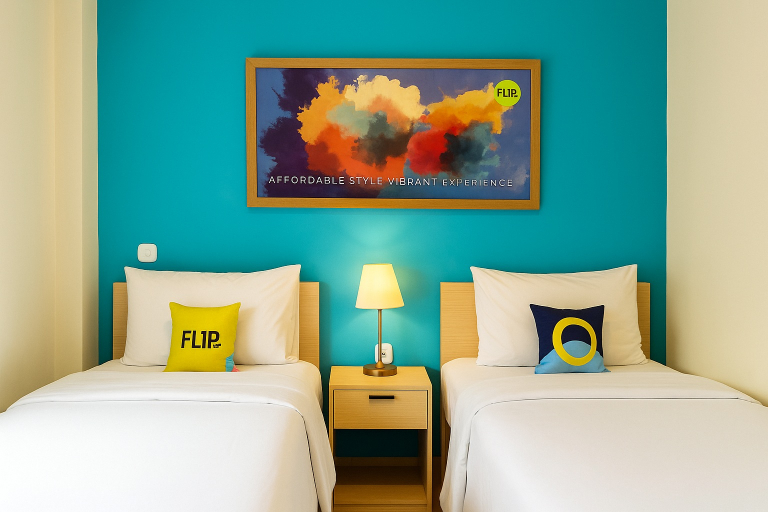 Bedroom 5, De Ggii Hotel by Flip Inn, Manado