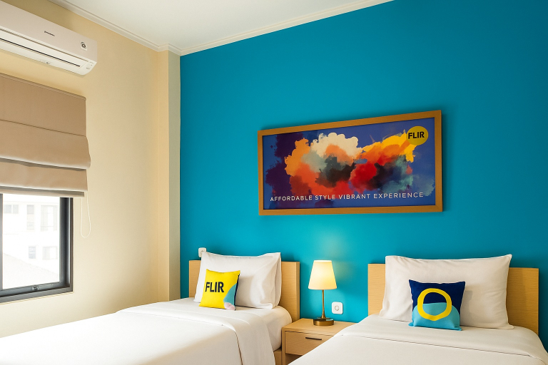 Bedroom 3, De Ggii Hotel by Flip Inn, Manado