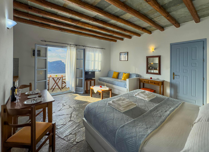 Bedroom 2, Anatoli Apartments, South Aegean