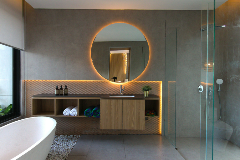 Bathroom 4, Umahan Ubud, Gianyar