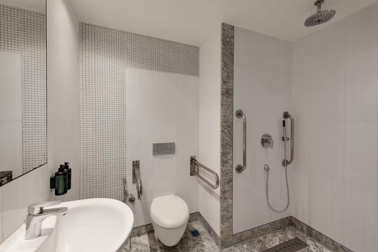 Bathroom 4, Ramada by Wyndham Ghaziabad Vasundhara, Gautam Buddha Nagar