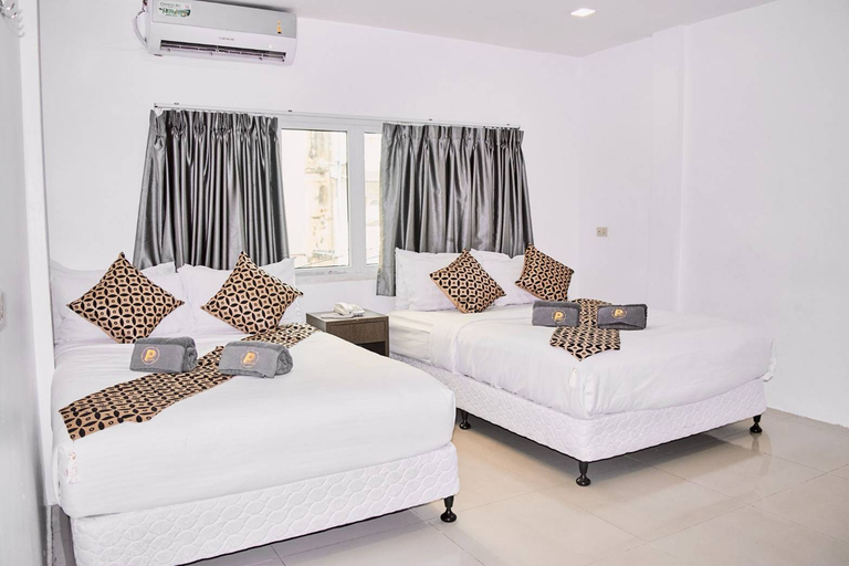 Bedroom 3, Papa Ji Hotel and Restaurant, Ratchathewi