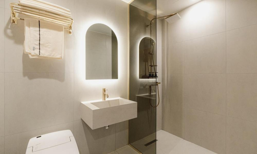 Bathroom 2, Hotel Brown Dot Andong Taehwa, Andong