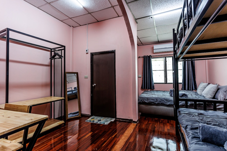 Bedroom 2, Baan Mee Suk Ayutthaya - Hostel, Phra Nakhon Si Ayutthaya