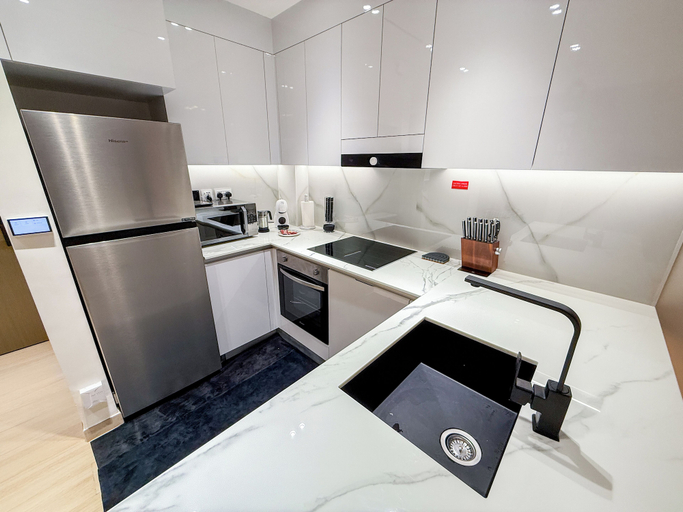 Private kitchen 2, Luxury 1BR 2 Baths JVC, Dubai