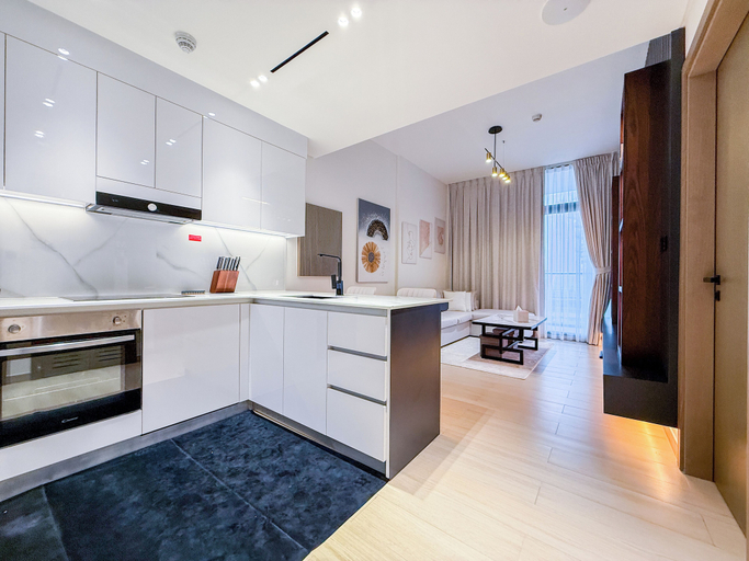 Private kitchen 4, Luxury 1BR 2 Baths JVC, Dubai