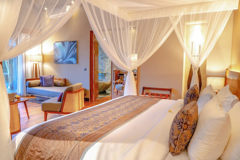 Bedroom 3, Fivelements Retreat Bali, Ubud, Badung