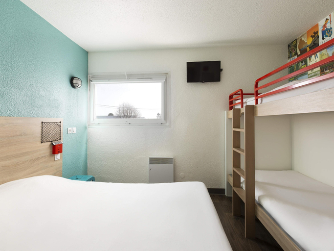 Bedroom 4, hotelF1 Longwy, Meurthe-et-Moselle