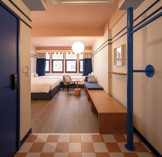 Bedroom 4, Blu Dock Restel Bangkok, Bang Rak
