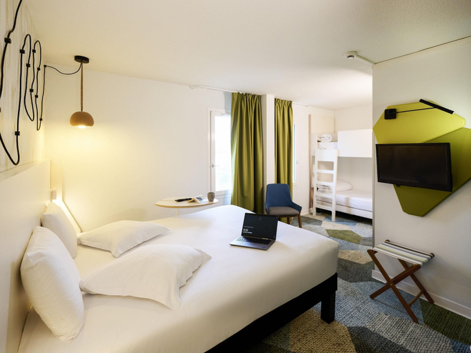 Bedroom 2, Ibis Styles Bordeaux Bègles, Gironde