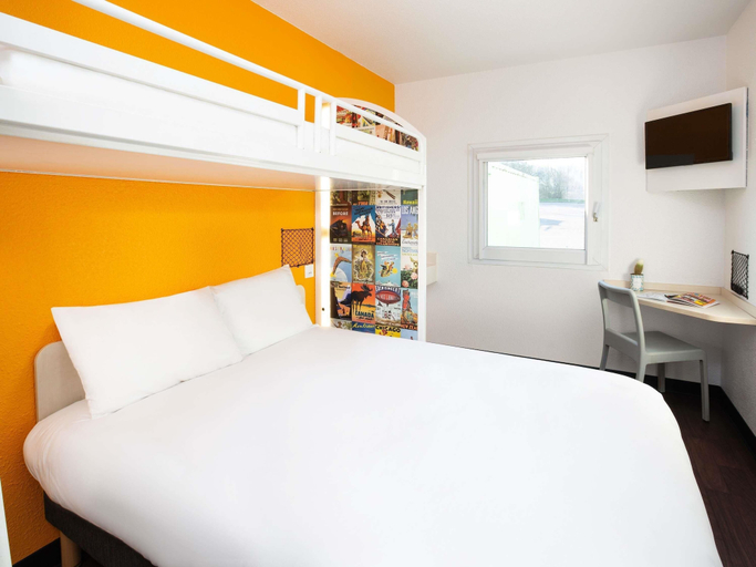 Bedroom 4, hotelF1 Annemasse, Haute-Savoie