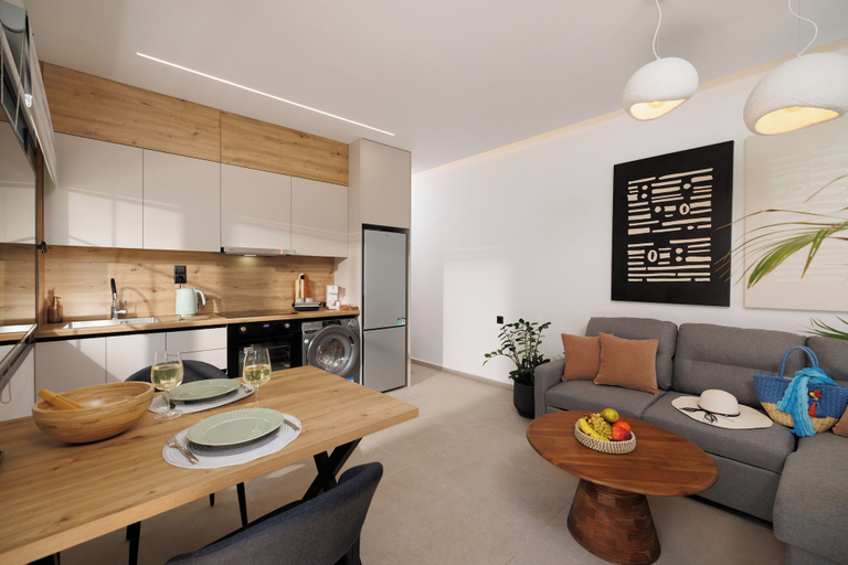Private kitchen 3, Angel Apartments 2, Crete