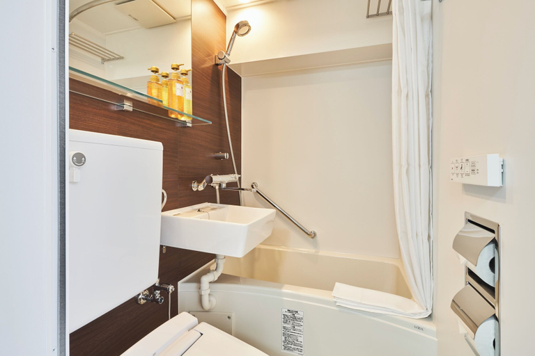 Bathroom 5, Hotel Mystays Higashi-Jujo, Kita