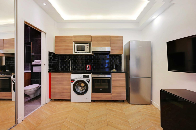 Kitchen, Serene apartment - 1BR/4P - Place de la Bastille, Paris