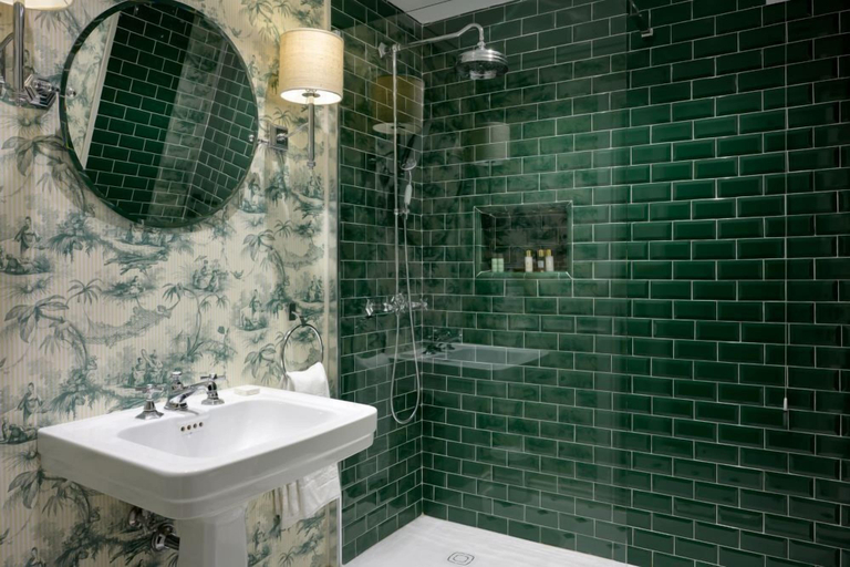 Bathroom 4, Hotel degli Orafi, Florence