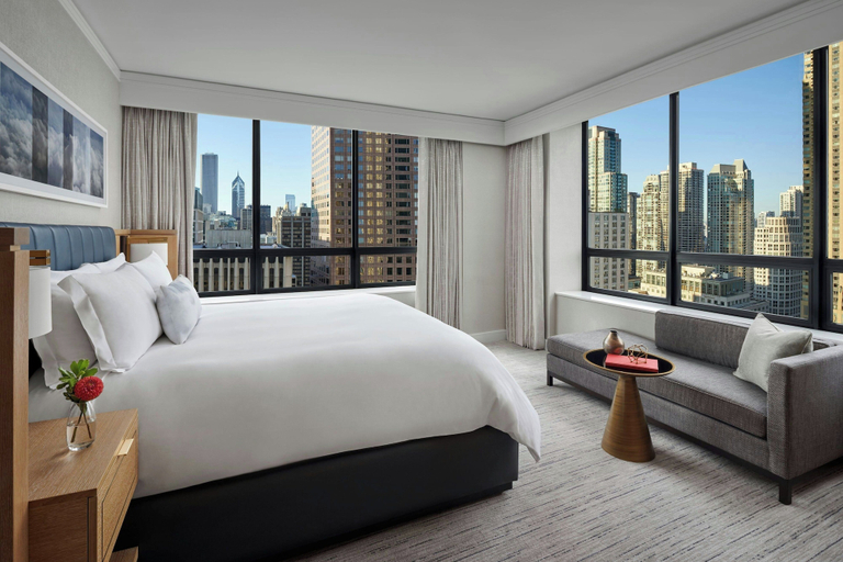 Bedroom 3, The Ritz-Carlton, Chicago, Cook