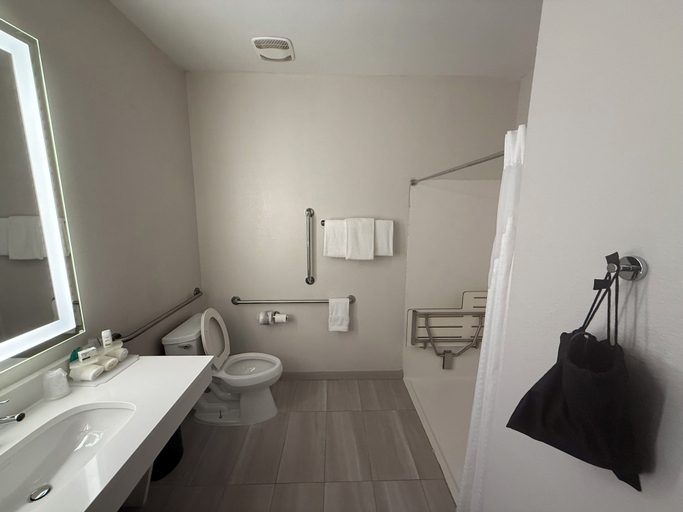 Bathroom 4, Holiday Inn Express & Suites MARBLE FALLS by IHG, Burnet