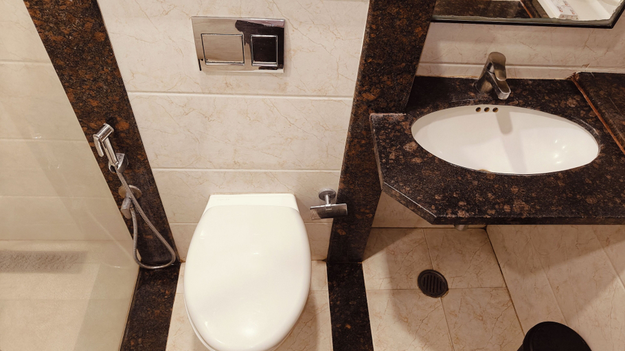 Bathroom 4, ASR Parklane, A Bergamont Hotel - Hosur, Krishnagiri