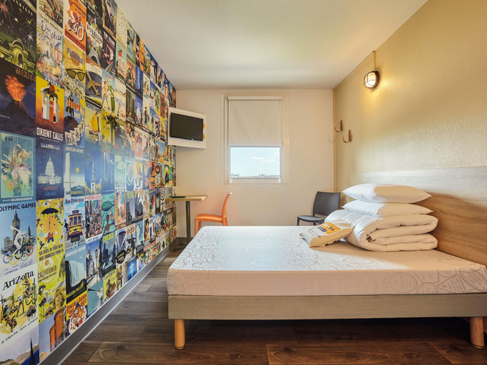 Bedroom 4, hotelF1 Annecy Argonay, Haute-Savoie