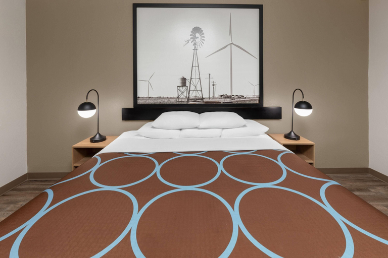 Bedroom 3, Super 8 by Wyndham San Antonio/Alamodome Area, Bexar