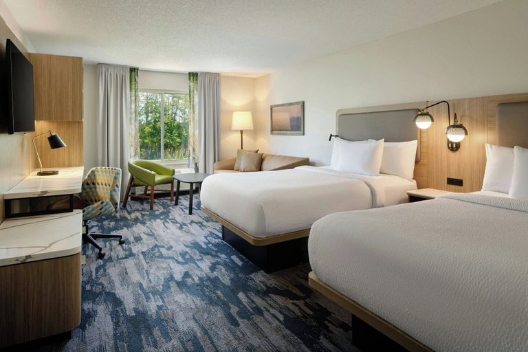 Bedroom 3, Fairfield Inn & Suites By Marriott - Brunswick, Glynn