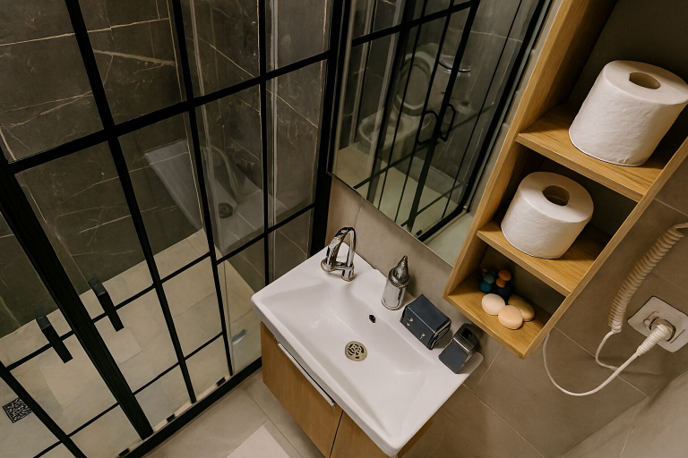 Bathroom 5, Calenberg Hotel, Fatih