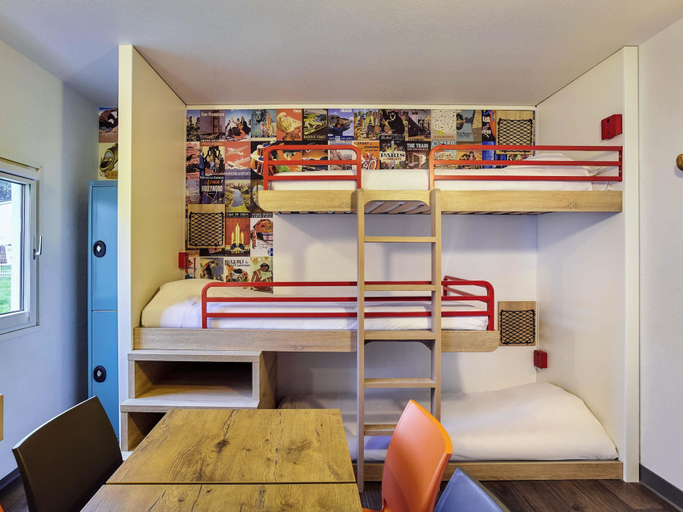 Bedroom 4, hotelF1 Maurepas, Yvelines