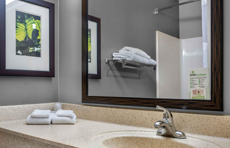 Bathroom 4, Extended Stay America Suites Pittsburgh Monroeville, Allegheny