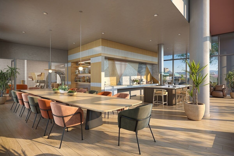 Breakfast area, Sentral Sol Modern, Maricopa