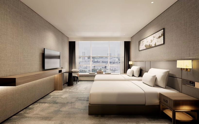 Bedroom 2, Liuhua Hotel, Guangzhou