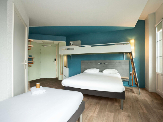 Bedroom 2, ibis budget Strasbourg Centre Gare, Bas-Rhin