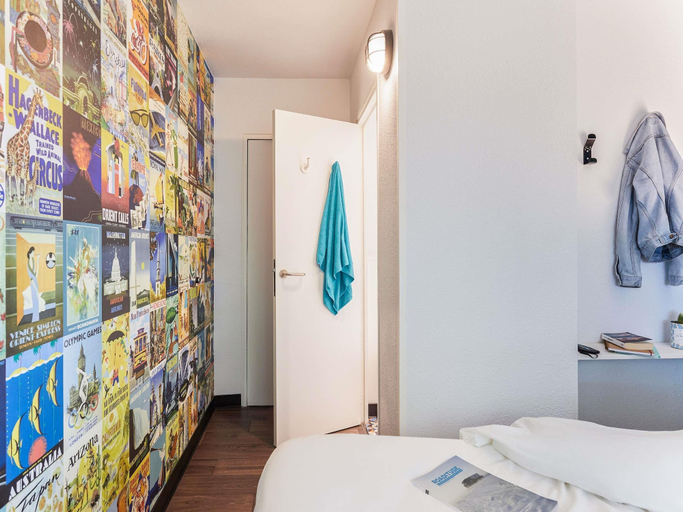 Bedroom 2, hotelF1 Chilly-Mazarin Les Champarts, Essonne