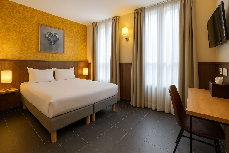 Bedroom 3, The Walled off Hotel Paris, Paris