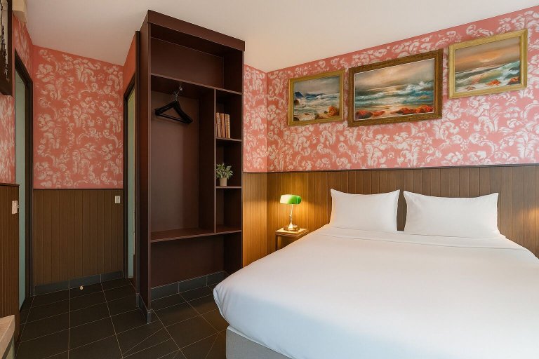 Bedroom 5, The Walled off Hotel Paris, Paris