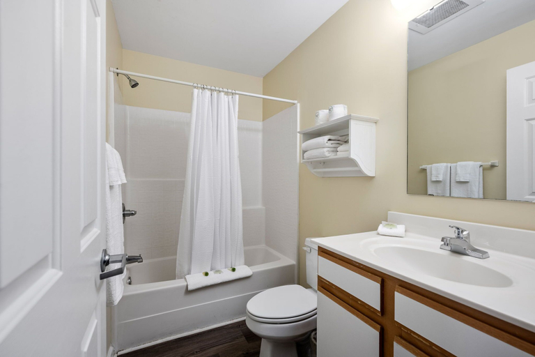 Bathroom 4, Affordable Suites Rocky Mount, Nash