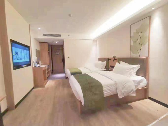 Bedroom 2, Green Tree Inn Wuzhong Litong District High-Speed Railway Station, Wuzhong