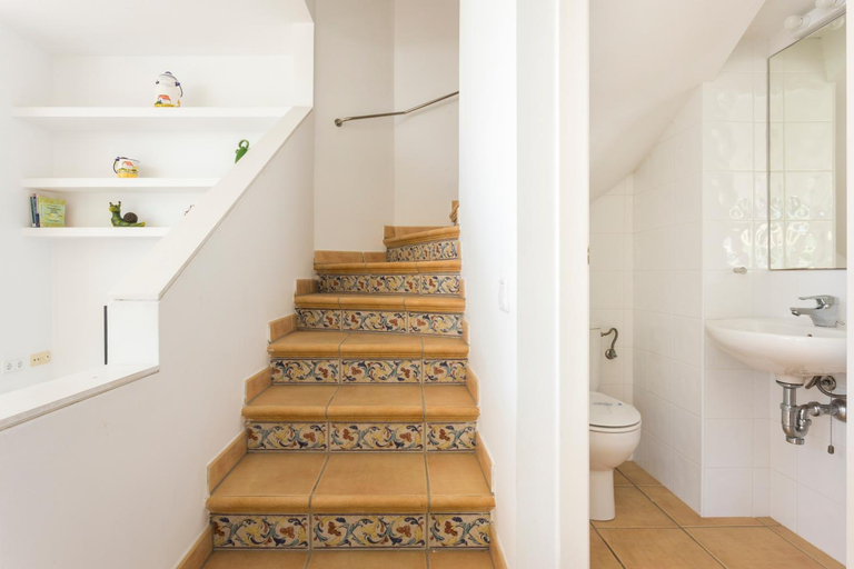 Bathroom, Family Beachfront Villas with Private Pool, Girona