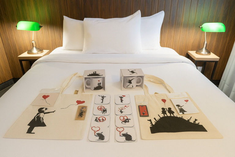 Bedroom 5, The Walled off Hotel Paris, Paris