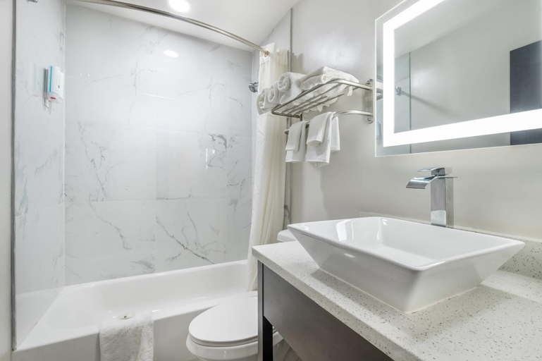 Bathroom 5, Quality Inn Chesapeake - Greenbrier, Chesapeake