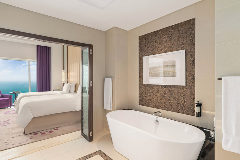 Bathroom 5, Rixos Marina Abu Dhabi, Abu Dhabi City