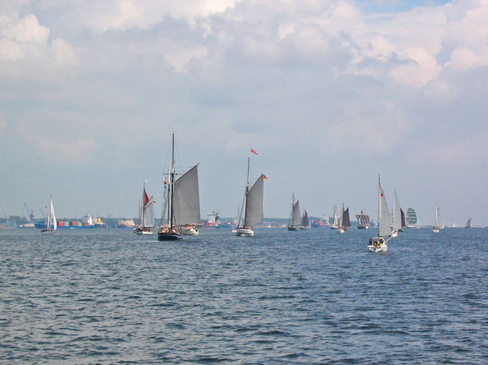 View from property 1, Hausboot in Laboe an der Kieler Foerde, Plön