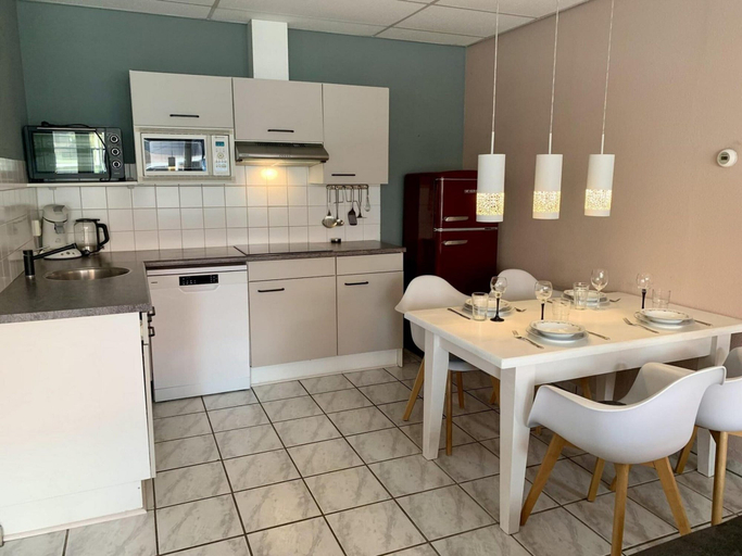 Private kitchen 2, Ground-floor Apartment in Petten in Centre, Zijpe